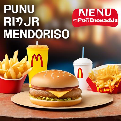 Menu De Mcdonalds En Puerto Rico