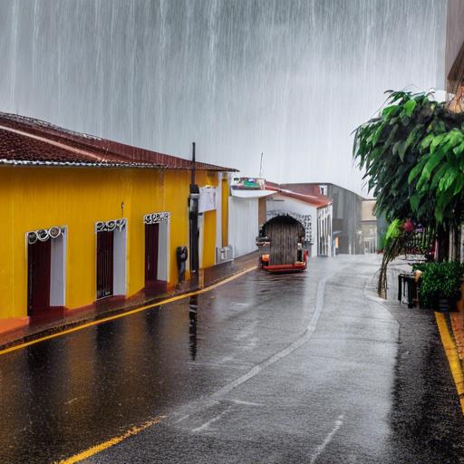 Temporada De Lluvia En Puerto Rico