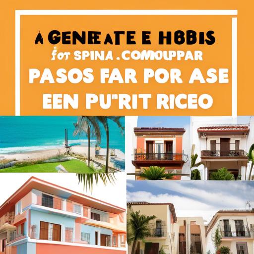 Pasos Para Comprar Una Casa En Puerto Rico