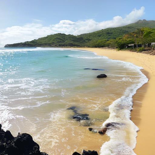 Playa En Puerto Rico Que Brilla