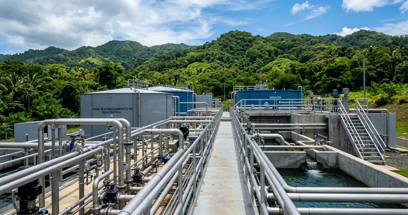 Autoridad de Acueductos y Alcantarillados en Puerto Rico - Planta de tratamiento de agua de la AAA
