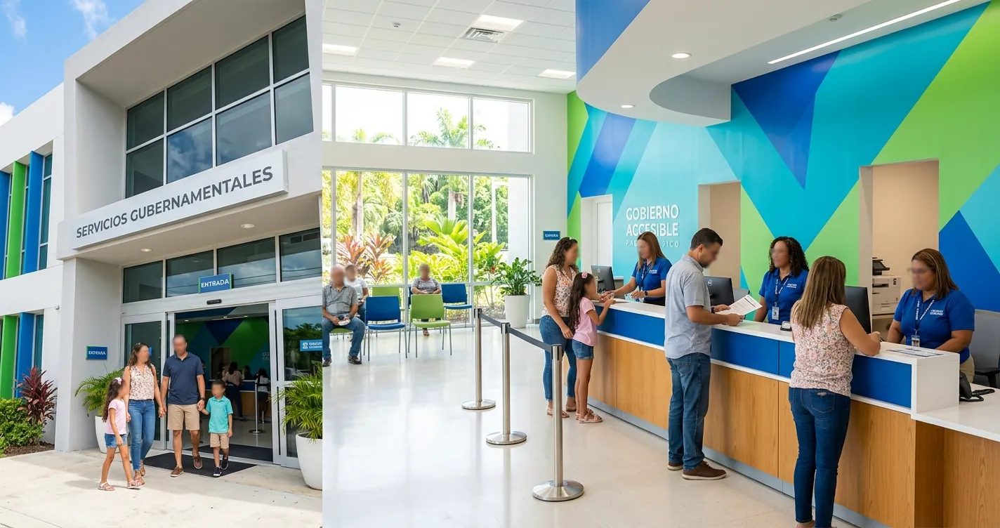 Oficina de la ADSEF en Puerto Rico donde se solicitan servicios como el PAN y el TANF