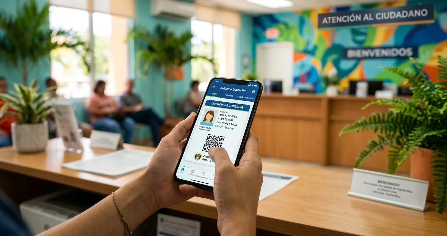 CESCO Digital Puerto Rico - Trámites del DTOP en línea desde el celular