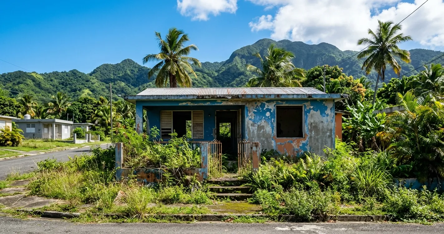 Listado de casas estorbo público en Puerto Rico - Propiedad abandonada declarada estorbo por el municipio