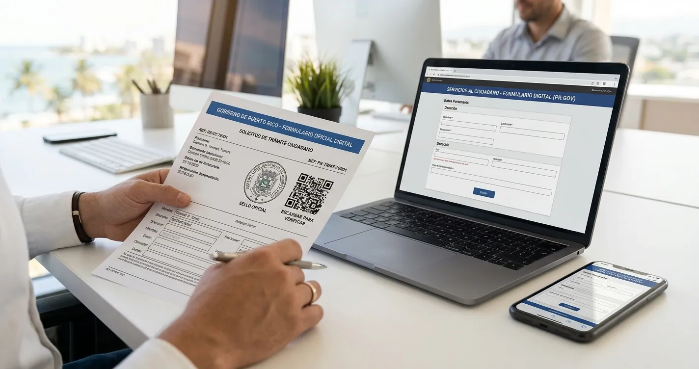 Certificado de buena conducta Puerto Rico online gratis 2026